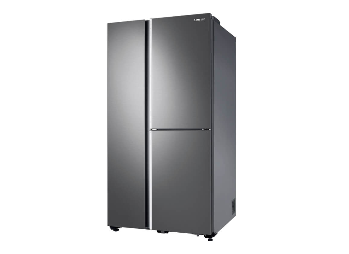 [렌탈] 현대큐밍 삼성 양문형 냉장고(R-0843A0B) HSR0843A0B 리얼메탈/4도어/가정용 사무실 업소용/의무사용60개월/등록설치비면제/렌탈료 월38,900원